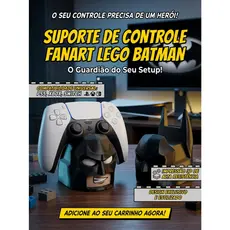 Suporte de Controle Héroi Fanart PS5 XBOX PC