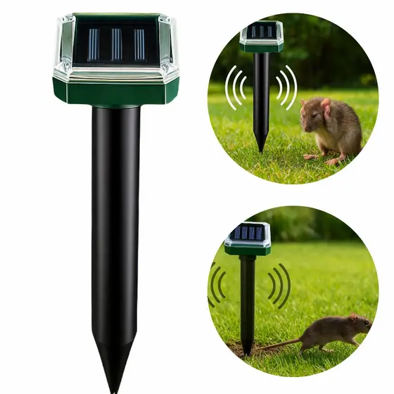 Repelente Ultrassônico para Jardim com Sensor de Movimento e À Prova d’Água