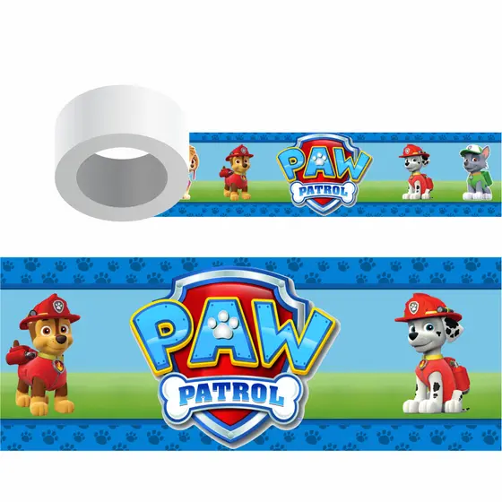 CANINA FX0.097 - FAIXA PARA PAREDE, DECORAÇÃO DE QUARTO, PATRULHA