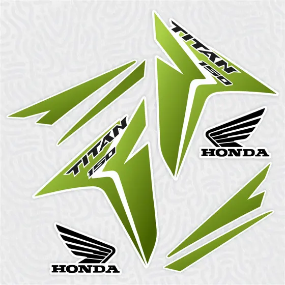 KIT - ADESIVO PARA MOTO - TITAN 150 - 2014 - 2015