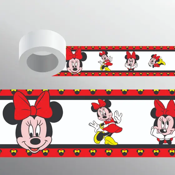 MINNIE FX0.062, 2metros - Faixa Adesiva para Quarto de Bebê