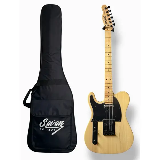 Guitarra Telecaster Seven Stc-307 LH Canhoto NT Natural C/ Bag