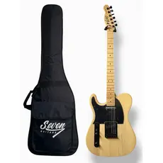 Guitarra Telecaster Seven Stc-307 LH Canhoto NT Natural C/ Bag