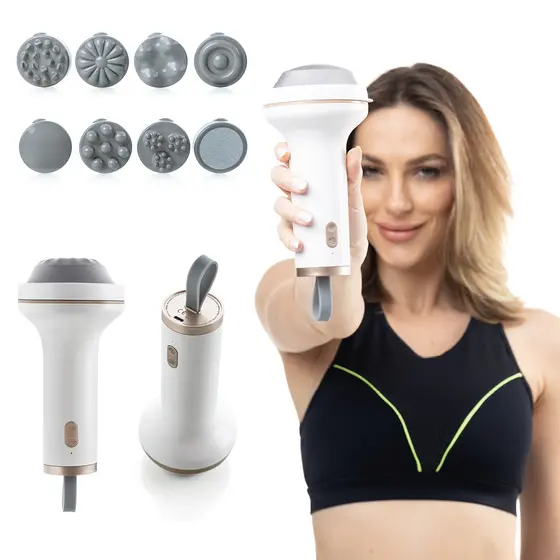 Massageador Elétrico Corporal Orbital Power Slim Sem Fio Bivolt
