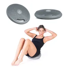 Almofada Equilíbrio Inflável Disco Yoga Pilates Fisioterapia Exercícios 34cm 150kg