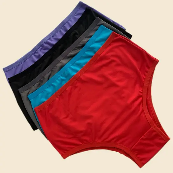kit 5 Calcinha Plus Size Calçola Gestante Idosa Pós Parto