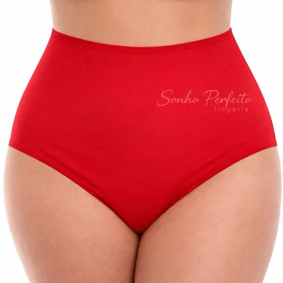6 Calcinhas Cintura Alta Plus Size 46 ao 54 Senhora Gestante