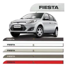 Friso Lateral Porta Ford Fiesta Todas As Cores/modelos