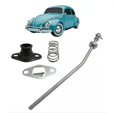 Kit Alavanca Cambio (alav+mola+cupola+chapa Guia) Fusca