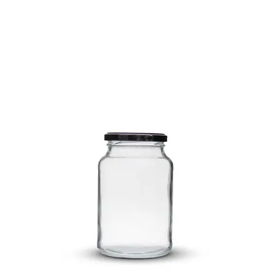 05 Pote De Vidro 600ml de Conserva,palmito,Geleia,Doce Pote de Bolo, Salada, Compota
