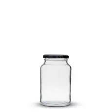 05 Pote De Vidro 600ml de Conserva,palmito,Geleia,Doce Pote de Bolo, Salada, Compota
