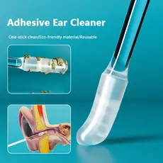 Removedor De Cera De Ouvido De Silicone Descartável , 24 Peças , Escolha Pegajosa Para Crianças , Idosos , Adultos , S/L