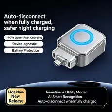 Adaptador Inteligente Tipo C Com Corte Automático De Carga Completa , Desconexão Automática Universal Para Carregamento