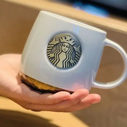 Caneca de cerâmica Starbucks Copo de em caixas de presente