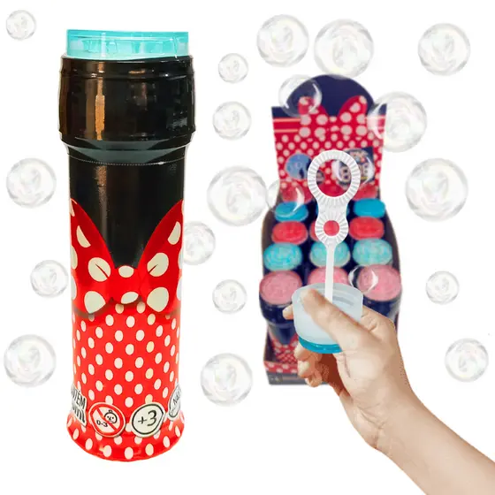 kit 15 Bolha De Sabão bolinha laço 60ml sacolinha para lembrancinha aniversario prenda festa junina