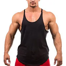 Camiseta Regata Masculina Cavada Lisa Bodybuilder Academia Fitness Musculação