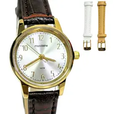 Relógio Mondaine Feminino Analógico 3 Pulseiras 32714LPMKDH2