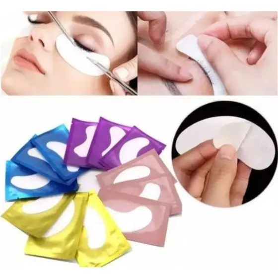 KIT 300 Pares de Gel Pads (600 Unidades) Adesivos em Gel Protetores de Pálpebras para Extensão de Cílios