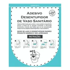 Adesivos Desentupidor Vaso Sanitário Tchau Bosta!