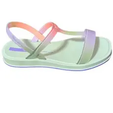sandália infantil menina Ipanema Glow sand REF 27403 rosa,verde água