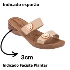 Sandália Terra & Água Feminina Ortopédica Original | Super Leve e Macia | Confortável para Uso Diário"