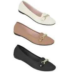 Sapatilha Moleca Feminina com Pedrarias Confortável Elegante para Inverno 5726.136