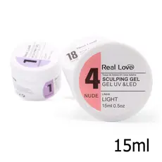 Gel Construtor Light Autonivelante Real Love 15ml