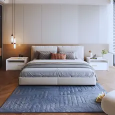 Tapete de Sala 1,00m x 1,40m Itália Aveludado Premium Várias Cores Quarto Antiderrapante Moderno