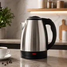 Chaleira Elétrica Jarra Café Chá Inox 110/220v 1.8L