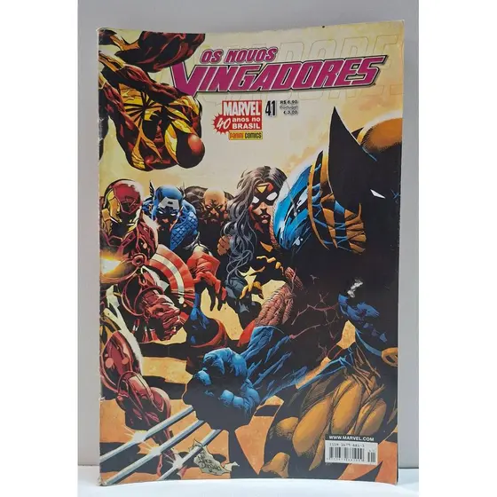 Hq Os Novos Vingadores N° 41 - Panini Comics/2007
