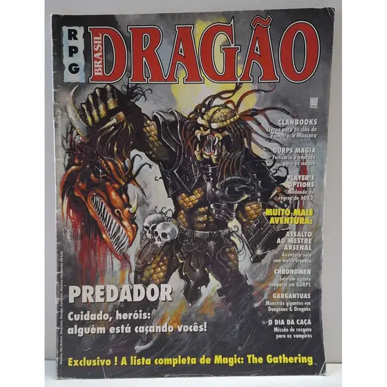 Revista Dragão Brasil Ano 1 N° 11 Predador - RPG