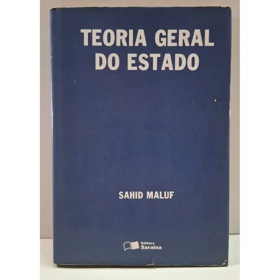 Livro Teoria Geral do Estado - Sahid Maluf/1995