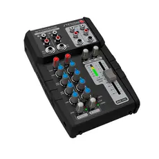 Mesa de Som Automotivo Stetsom STM0602 2 Canais 12V Equalizador de 4 bandas Auxliar RCA P10