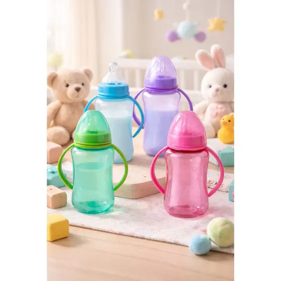Mamadeira Gorduchinha 330ml Color Com Alça (4597)