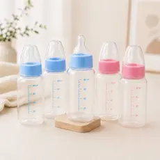 Kit Mamadeira Copo com bico de silicone 6un Chuquinha 80ml