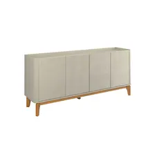 Buffet Aparador Flip 1,80 4 Portas Sala - 3 Cores