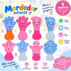 Mordedor Infantil Anatômico para Bebê – Vila Toy Vários Modelos