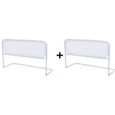 Kit 2 Grades de Proteção para Cama Box Ninos – Segurança para Bebês e Idosos (88x41cm)