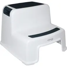 Escada Infantil 2 Degraus Clingo - Banquinho com Base Antiderrapante (Azul-Marinho)