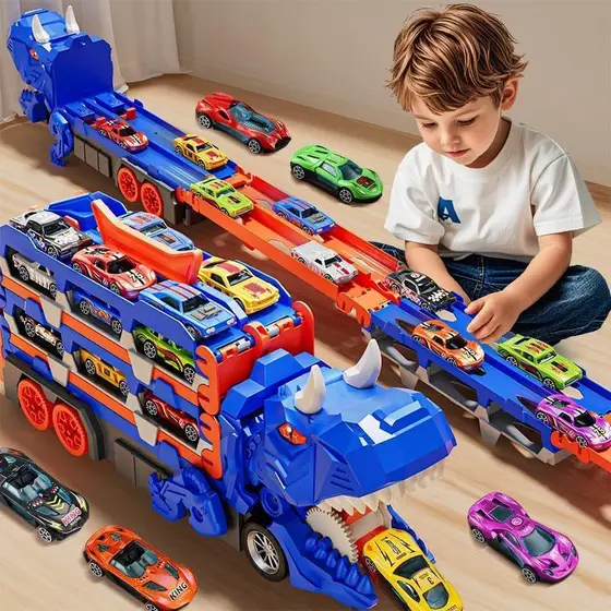 Caminhão De Engolir Dinossauro - A Diversão Está Garantida! 🚗 YM5500