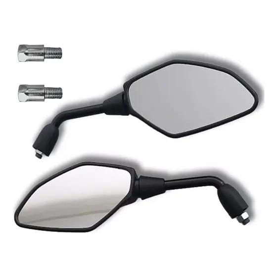 Par Retrovisor Mt 03 Mt03 Mt-03 Espelho Convexo Rosca Yamaha