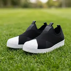 Tênis Casual Feminino/Masculino Slip On Elástico Sem Cadarço Confortável Leve Calce Fácil