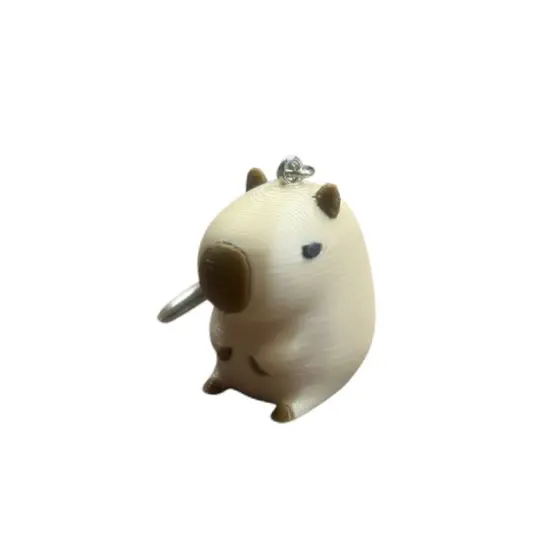 Chaveiro Capivara 3D – Mini Love - Capivara Fofa - Colecionável