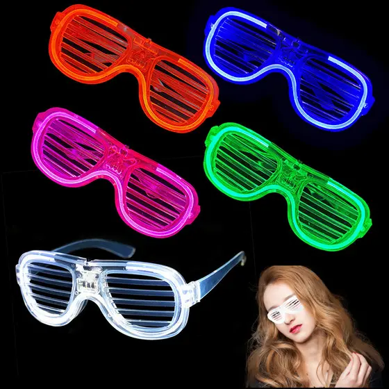 Óculos Led Para Festa De Néon Piscantes Aniversário Baile Carnaval