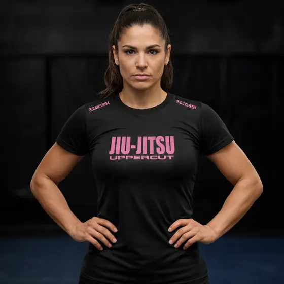 Rash Guard Jiu Jitsu Feminino Em Tecido Dryfit