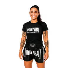 Kit Uppercut Short Calção Muay Thai Feminino E Camiseta