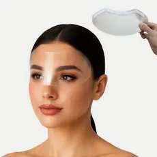 Viseira Mascara Protetor Facial De Maquiagem Cilios e Banho Face Line