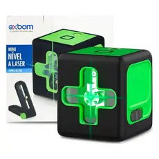 nivel a laser mini com tripé 2 linhas Régua profissional autonivelamento recarregável 20M NL100 EXBOM