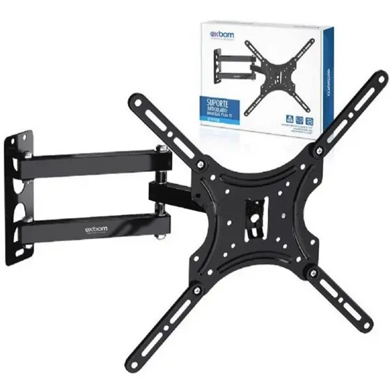 Suporte articulado duplo universal para TV de 26" a 55" SPTV-E330 EXBOM