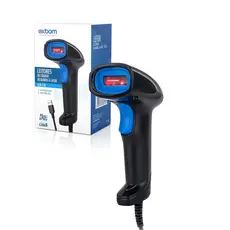 Leitor de código de barras laser USB LCB-150 com fio Layout Padrão de leitura FEBRABAN
